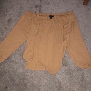 Off the shoulder blouse